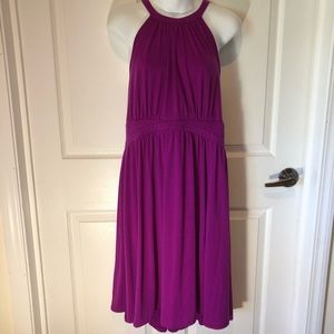 Torrid Halter Hink Skate Dress 18-20 (2) Purple